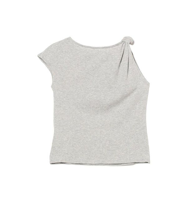 Ray BEAMS 「アシンメトリー オフショルダー Tシャツ」|Tシャツ・カットソー|