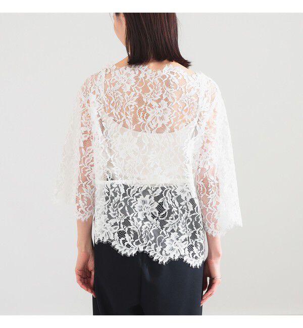 Demi-Luxe BEAMS 「リバーレース ブラウス」|シャツ・ブラウス|