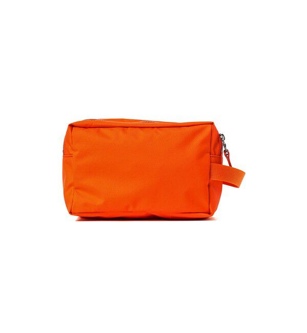 BEAMS「【別注】STANDARD SUPPLY / 2ルームスクエアポーチ M "BEAMS ORANGE"」|ポーチ|