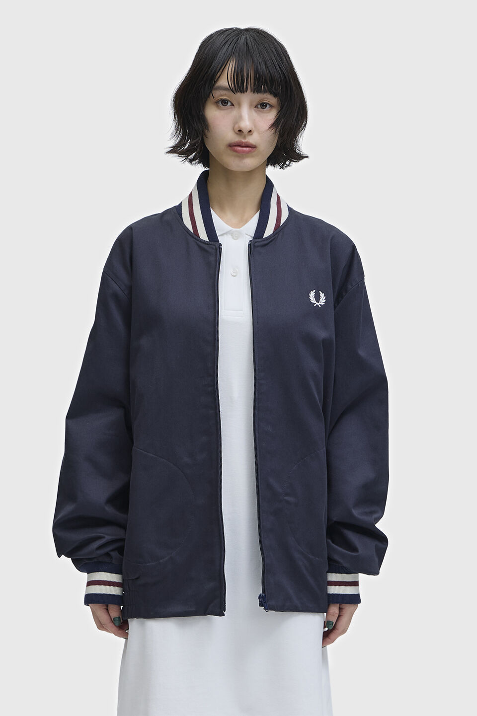 FRED PERRY 「Twill Tennis Bomber Jacket」|ブルゾン・スタジャン|