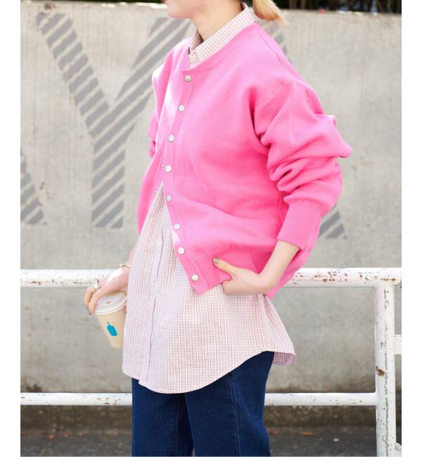 OUTDOOR PRODUCTS Usual Things「新色 スウェットライクニットカーディガン」|カーディガン|