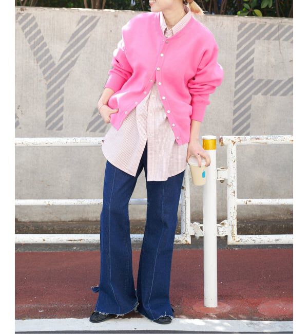 OUTDOOR PRODUCTS Usual Things「新色 スウェットライクニットカーディガン」|カーディガン|