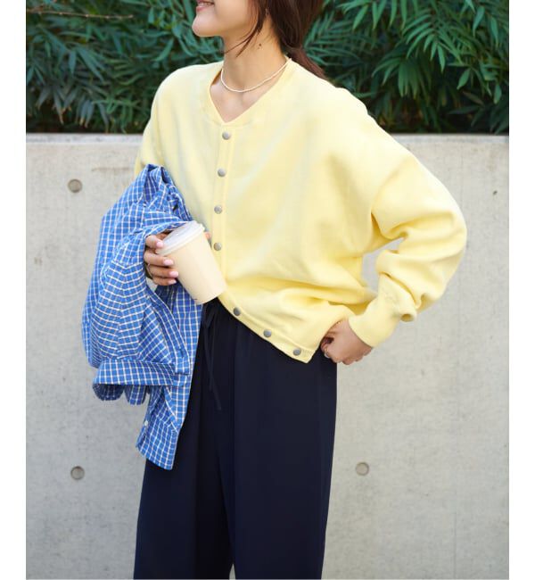 OUTDOOR PRODUCTS Usual Things「新色 スウェットライクニットカーディガン」|カーディガン|