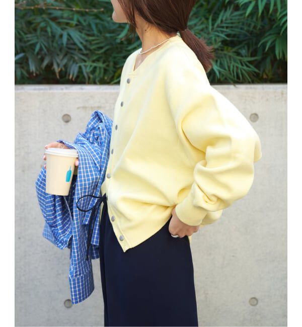 OUTDOOR PRODUCTS Usual Things「新色 スウェットライクニットカーディガン」|カーディガン|