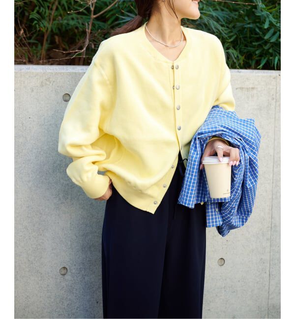 OUTDOOR PRODUCTS Usual Things「新色 スウェットライクニットカーディガン」|カーディガン|