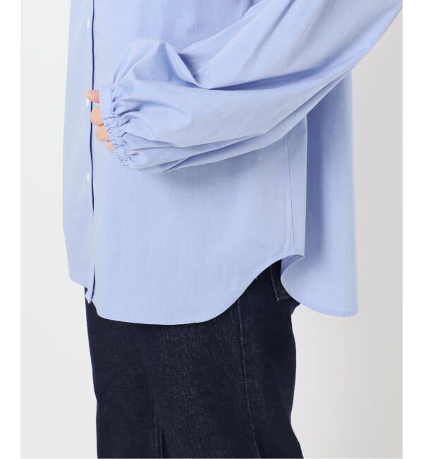 SLOBE IENA「《WEB限定/追加》ピンタックバルーンスリーブブラウス」|シャツ・ブラウス|