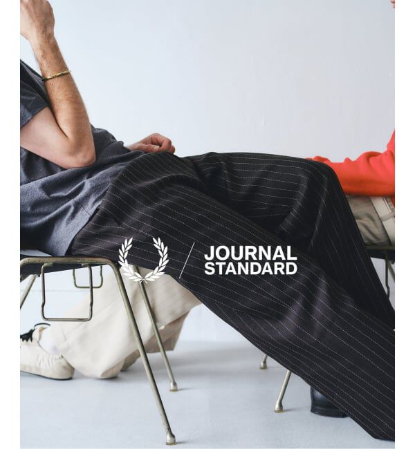 JOURNAL STANDARD「《予約》FRED PERRY / フレッドペリー 別注 テニス トラウザーズ」|スラックス|ブラック