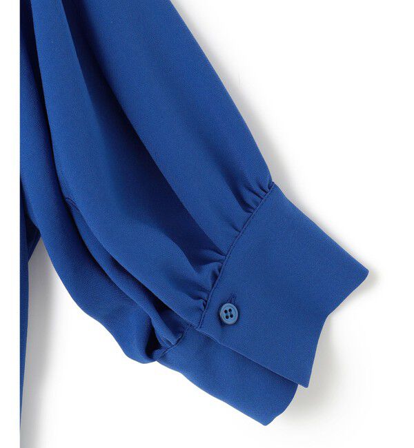 BEIGE,「SIBYLLE /  配色カラーパフスリーブブラウス」|シャツ・ブラウス|