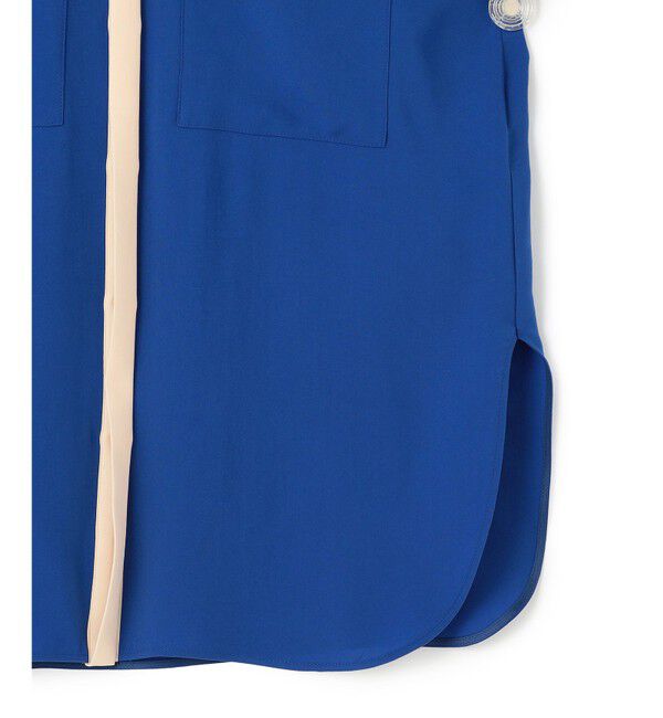 BEIGE,「SIBYLLE /  配色カラーパフスリーブブラウス」|シャツ・ブラウス|