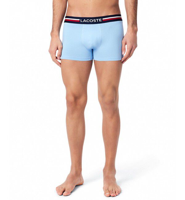 LACOSTE「３パックストレッチコットントランクボクサーショーツ / ボクサーパンツ」|インナー|