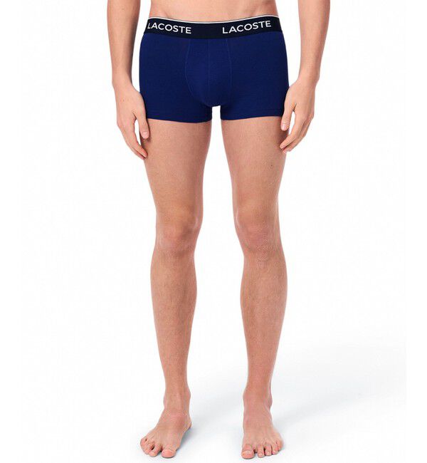 LACOSTE「３パックストレッチコットントランクボクサーショーツ / ボクサーパンツ」|インナー|