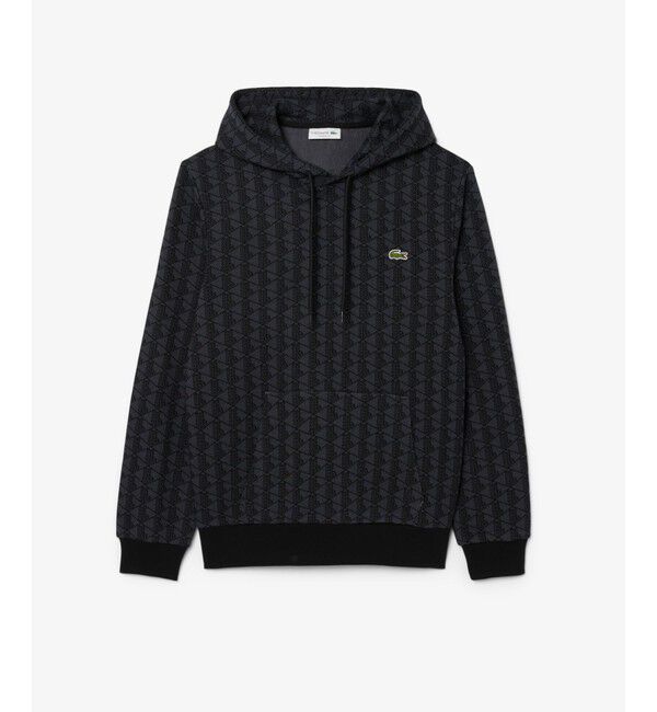 LACOSTE「オールオーバーモノグラムスウェットフーディー」|パーカー|