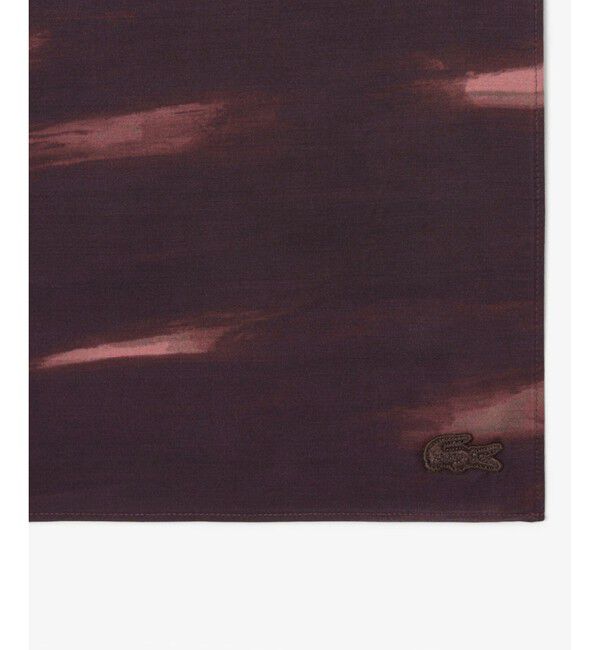 LACOSTE「ランドスケーププリントスカーフ」|マフラー|