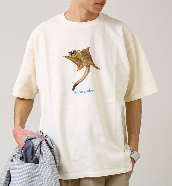 GLOSTER「【大人も着やすい】リアルアニマル プリントTシャツ」|Tシャツ・カットソー|ホワイト系その他2