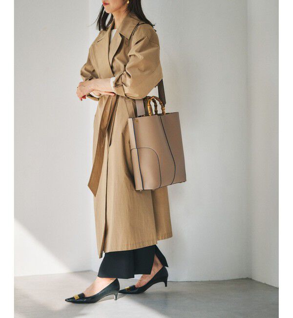 ROPE「【E'POR】BAMBOO BAG Large【通勤】【A4対応】【25AW】」|トートバッグ|