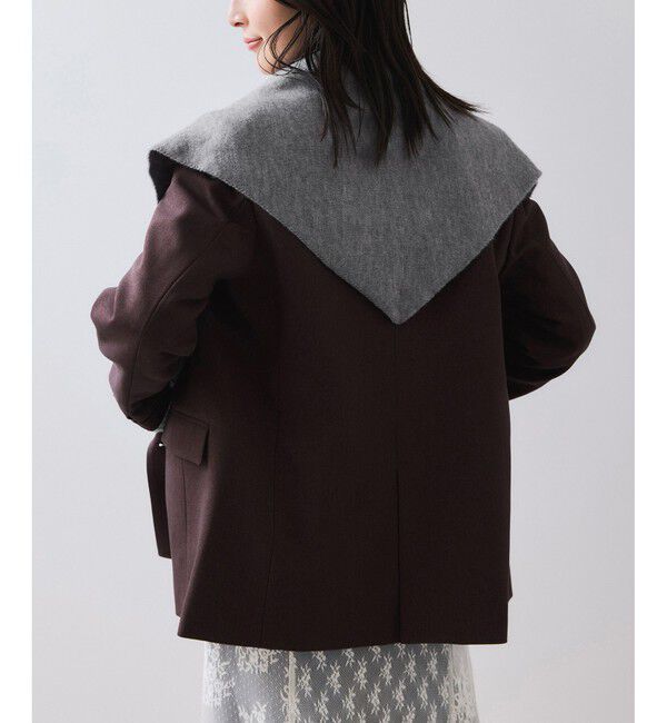 VIS「トライアングルニットスカーフ」|バンダナ・スカーフ|