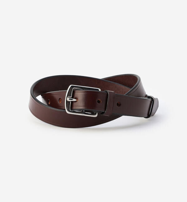 Brady「Brady | STIRRUP BELT 1in-SILVER UNISEX」|ベルト|BROWN