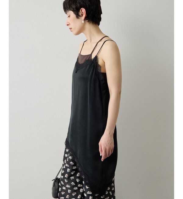 THE PAUSE「【THE PAUSE】レーストリムキャミブラウス」|シャツ・ブラウス|