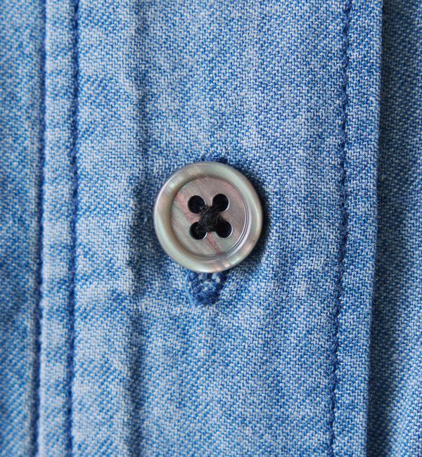  「Q.anos　ドルマンシアーデニムシャツ」|シャツ・ブラウス|