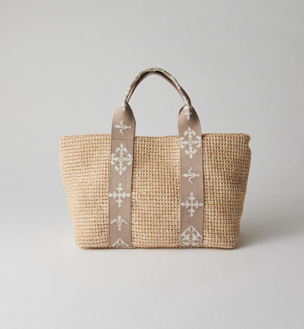  「ナイロンラフィアデイリーミニトートバッグ」|トートバッグ|