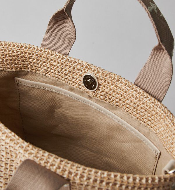  「ナイロンラフィアデイリーミニトートバッグ」|トートバッグ|