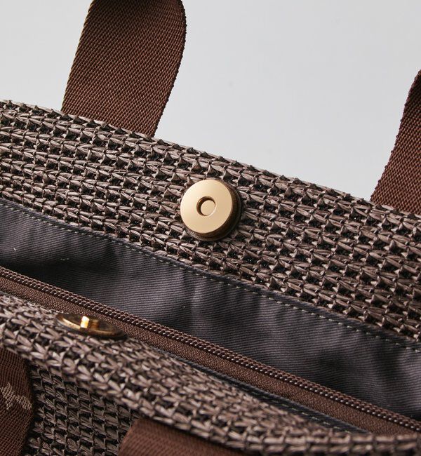  「ナイロンラフィアデイリーミニトートバッグ」|トートバッグ|