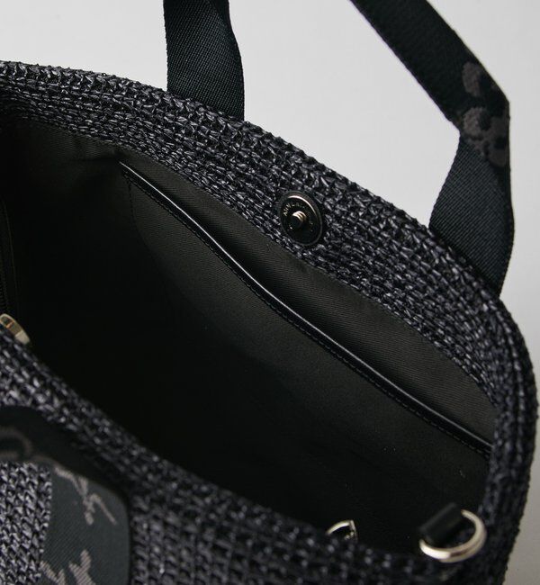  「ナイロンラフィアデイリーミニトートバッグ」|トートバッグ|