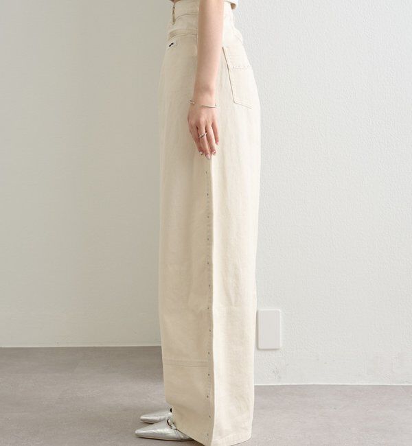  「スタッズツイルパンツ」|チノ|