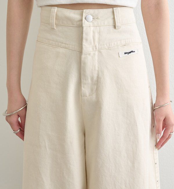  「スタッズツイルパンツ」|チノ|