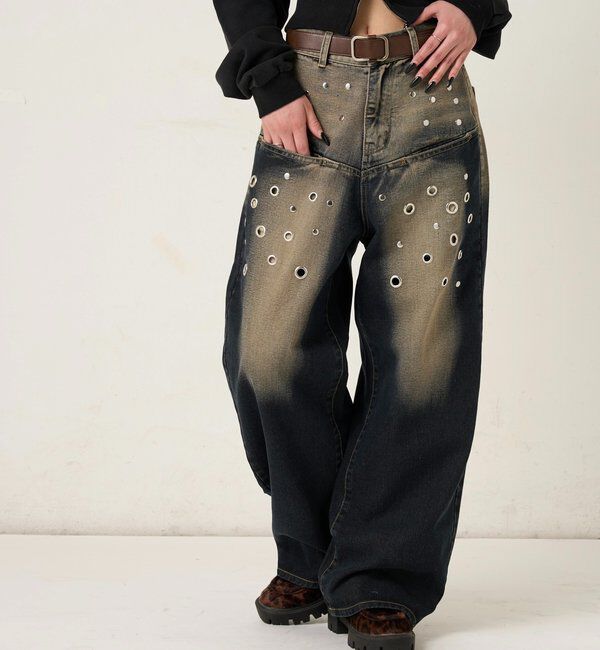  「アイレットスラポケブラストデニム」|デニム|