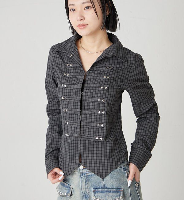  「ナポレオンコンパクトシャツ」|シャツ・ブラウス|