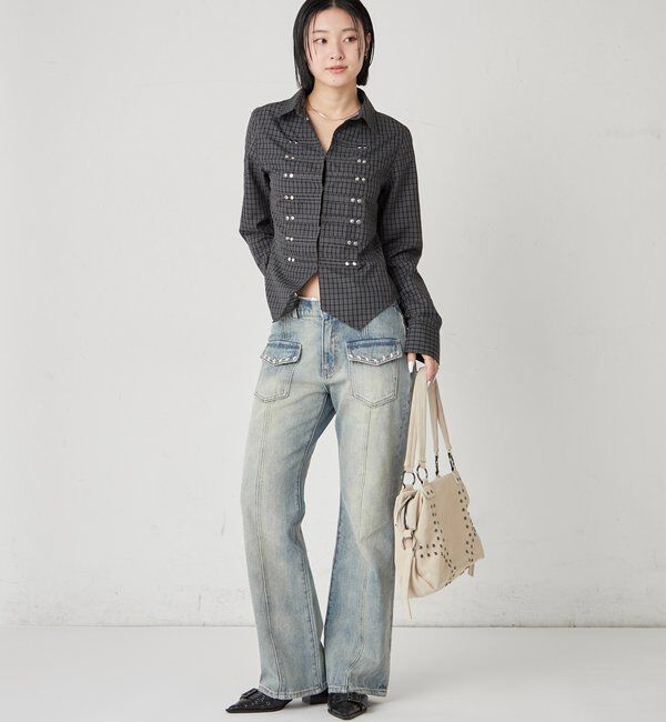  「ナポレオンコンパクトシャツ」|シャツ・ブラウス|