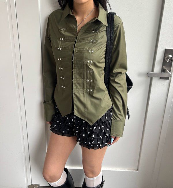  「ナポレオンコンパクトシャツ」|シャツ・ブラウス|