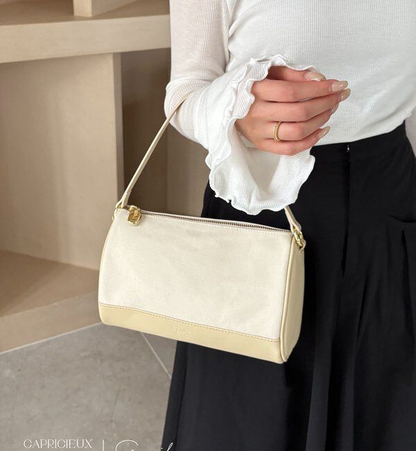  「【LE'MAGE&times;gemeilコラボ】3WAYキャンバスエッグショルダーバッグ」|トートバッグ|