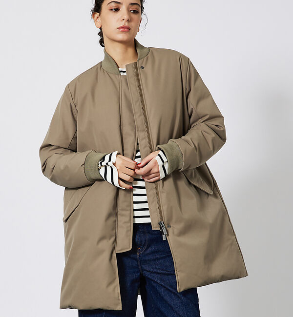 Rouge vif「【PYRENEX / ピレネックス】MONGIE / モンジー / ダウンジャケ」|ブルゾン・スタジャン|ベージュ