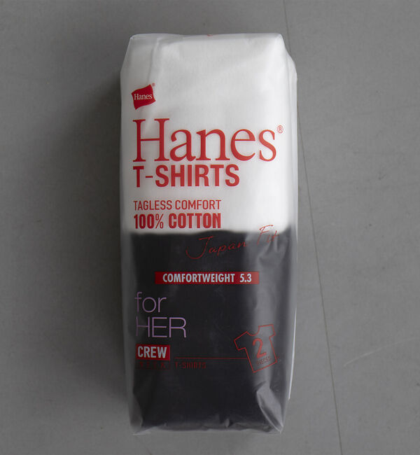 Rouge vif「【Hanes / ヘインズ】クルーネックノースリーブTシャツ/コットン100/ノ」|キャミソール|