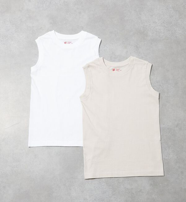 Rouge vif「【Hanes / ヘインズ】クルーネックノースリーブTシャツ/コットン100/ノ」|キャミソール|その他3