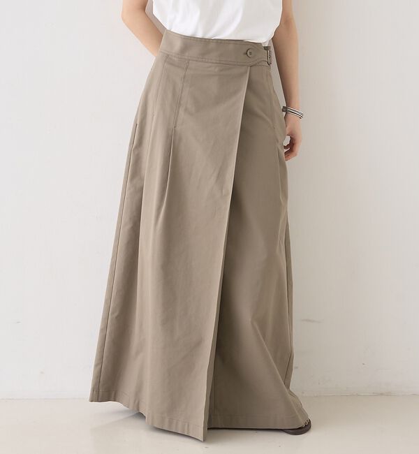 Rouge vif「タックグルカベルトマキシスカート」|スカート|