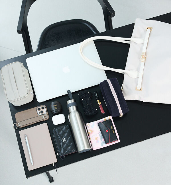 LOWELL things「【BLK追加予約/kariさんコラボ】多機能BELTEDナイロントート/A4/通」|ビジネスバッグ|