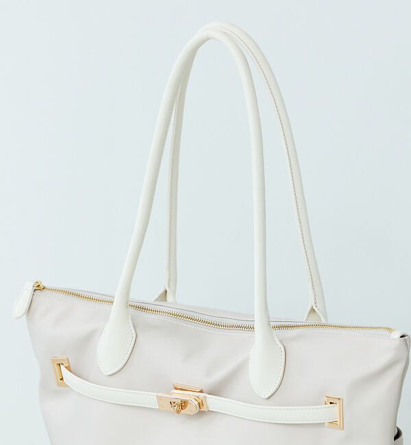 LOWELL things「【BLK追加予約/kariさんコラボ】多機能BELTEDナイロントート/A4/通」|ビジネスバッグ|