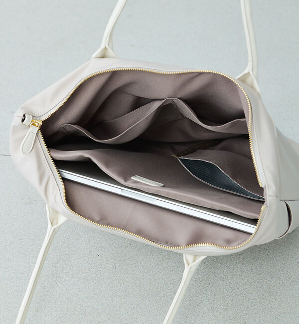 LOWELL things「【BLK追加予約/kariさんコラボ】多機能BELTEDナイロントート/A4/通」|ビジネスバッグ|