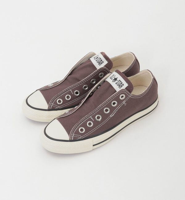 Liesse「【CONVERSE/コンバース】ALL STAR SLIP N OX」|スニーカー|ブラウン