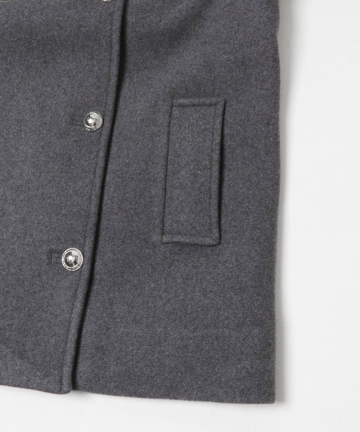 URBAN RESEARCH「GANNI　Peacoat Wool Midi Coat」|ピーコート|