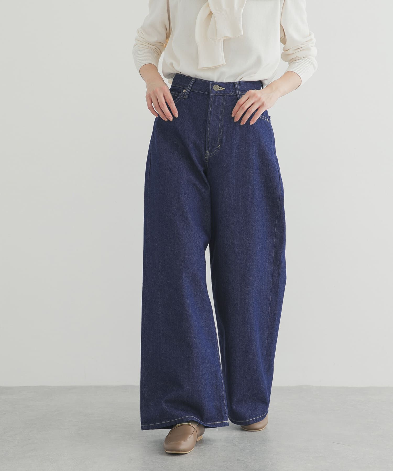 URBAN RESEARCH DOORS「『別注』Lee101&times;DOORS　WIDE PANTS」|デニム|