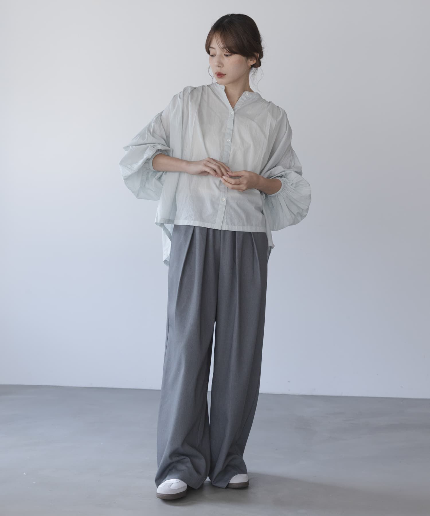 Sonny Label 「エアリーコットンタックボリュームブラウス」|シャツ・ブラウス|