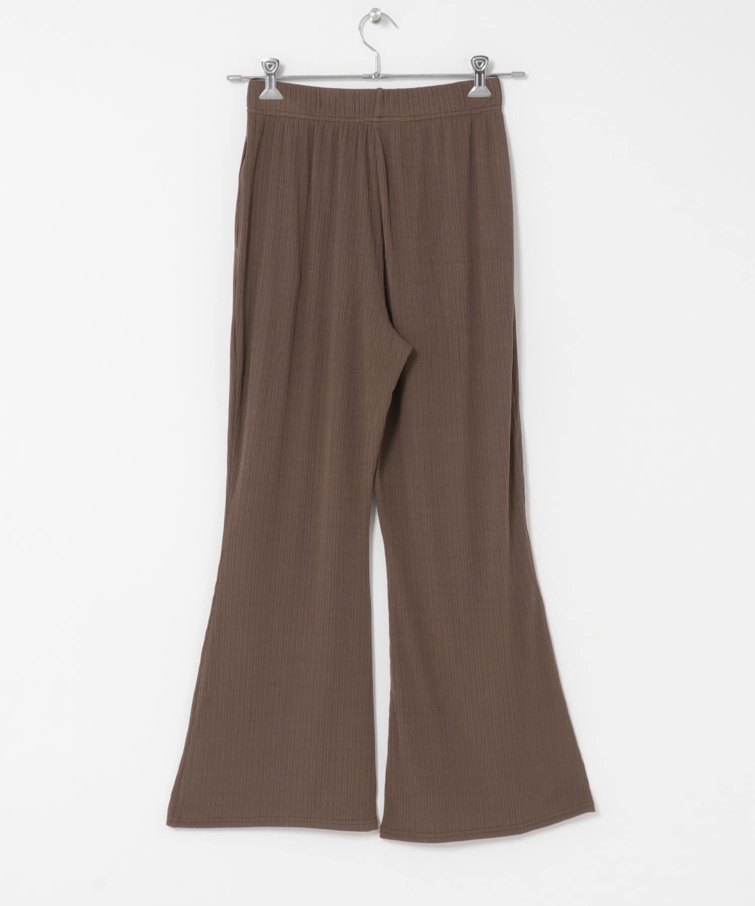  「イージーRIBフレアパンツ」|その他|