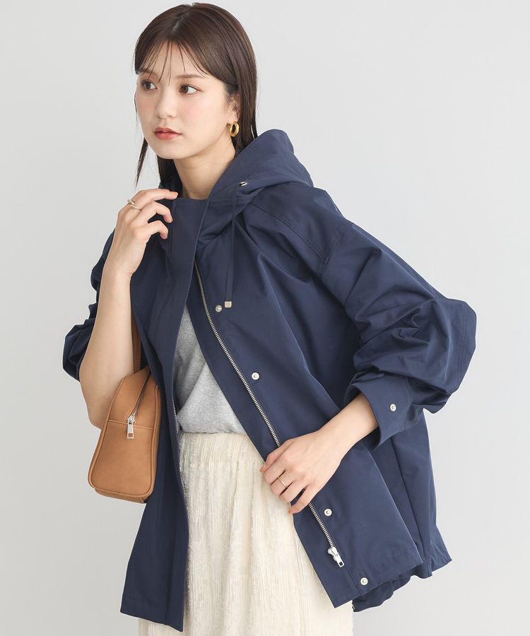 earth music&ecology「マウンテンパーカー」|ブルゾン・スタジャン|Navy