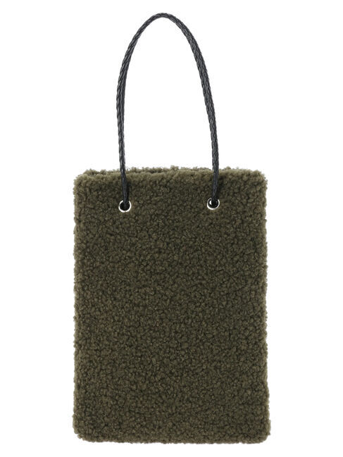  「ボアミニバック」|ハンドバッグ|