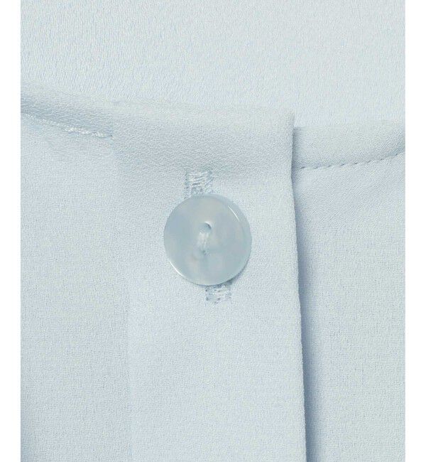 LOULOU WILLOUGHBY「【LOULOU WILLOUGHBY】ペタルフリルフレアスリーブブラウス」|シャツ・ブラウス|