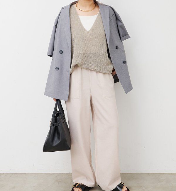  「テープヤーンベスト」|ニット・セーター|